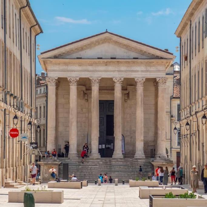 Fabienne Cote Jardins De La Fontaine Apartment Nimes Bagian luar foto